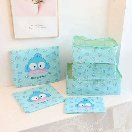 Kawaii Sanrio Character Waterproof Travel Organizer Bag - Très Elite