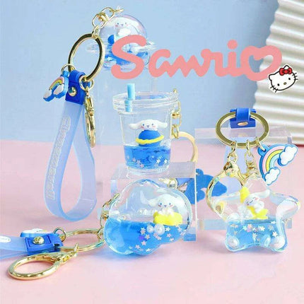 Kawaii Sanrio Cinnamoroll Cosmic Walk Series Acrylic Keychain - Adorable Pendant Gift - Très Elite