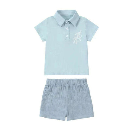 Kids' Summer Muslin Outfit Set - Très Elite