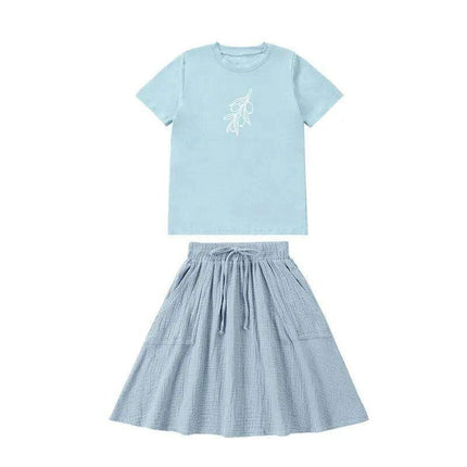 Kids' Summer Muslin Outfit Set - Très Elite