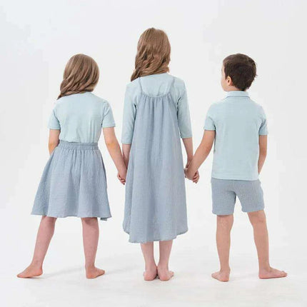Kids' Summer Muslin Outfit Set - Très Elite