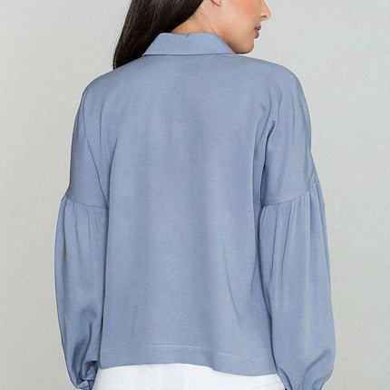 Kimono Sleeve Viscose Shirt - Très Elite