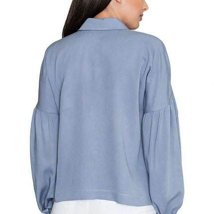 Kimono Sleeve Viscose Shirt - Très Elite