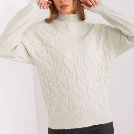 Knitted Turtleneck Pullover Sweater