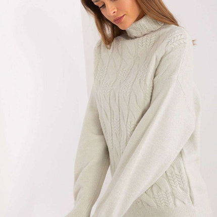 Knitted Turtleneck Pullover Sweater