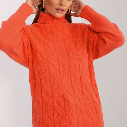 Knitted Turtleneck Pullover Sweater
