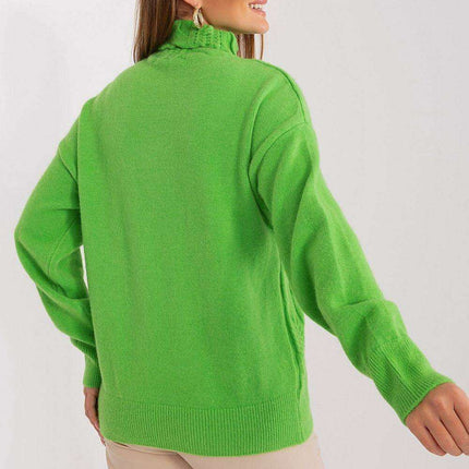 Knitted Turtleneck Pullover Sweater