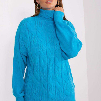 Knitted Turtleneck Pullover Sweater