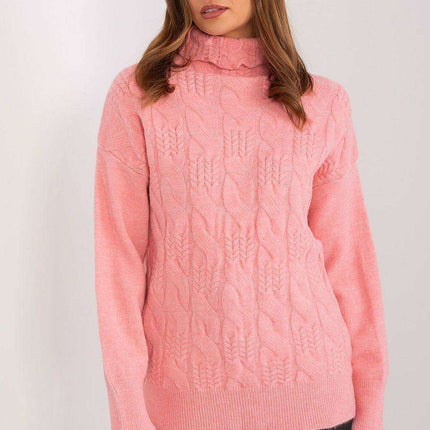 Knitted Turtleneck Pullover Sweater