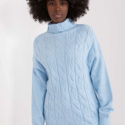 Knitted Turtleneck Pullover Sweater
