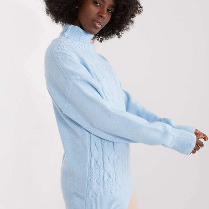 Knitted Turtleneck Pullover Sweater