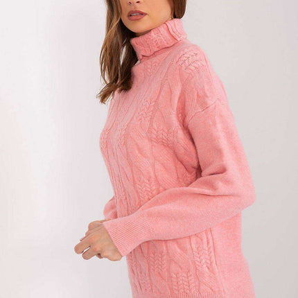 Knitted Turtleneck Pullover Sweater