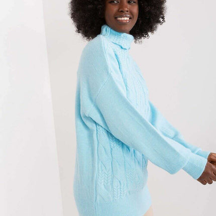 Knitted Turtleneck Pullover Sweater