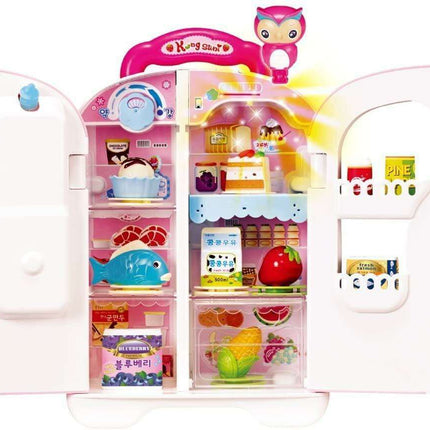 Kongsuni Interactive Food Adventure Refrigerator Playset - Très Elite