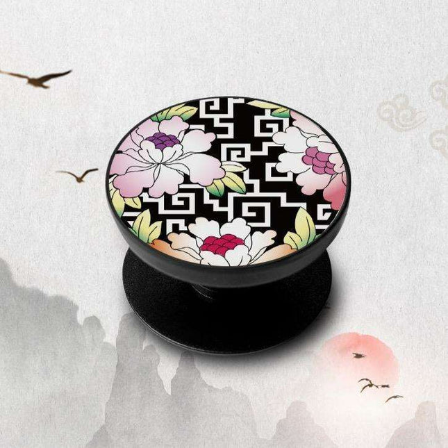 Korean Elegance Lattice-Peony PopGrip - Très Elite