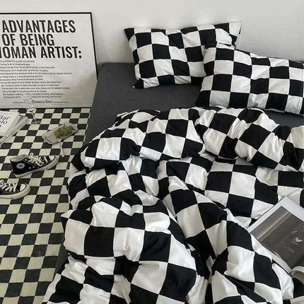 Korean Heart Bedding Set - Très Elite