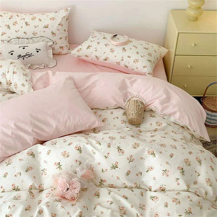 Korean Heart Bedding Set - Très Elite