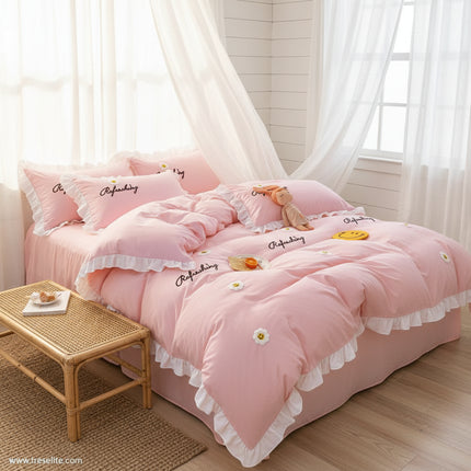 Korean Princess Ruffled Bedding Collection for Girls - Très Elite