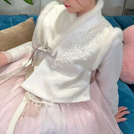 Korean Traditional Hanbok Vest for Women - Très Elite