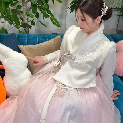 Korean Traditional Hanbok Vest for Women - Très Elite