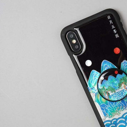 Korean Traditional Najeon Chilgi Mother-of-Pearl Phone Grip - Très Elite