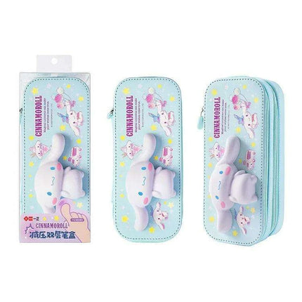 Kuromi & Cinnamoroll Anime-Inspired Pencil Case - Stylish and Functional Stationery Organizer - Très Elite