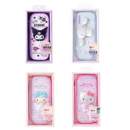 Kuromi & Cinnamoroll Anime-Inspired Pencil Case - Stylish and Functional Stationery Organizer - Très Elite