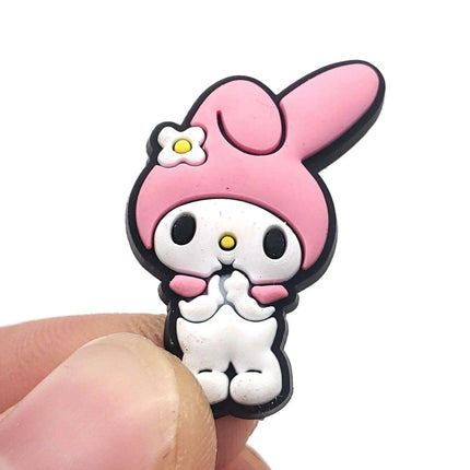 Kuromi Delight Shoe Charm: Whimsical Footwear Enhancement - Très Elite