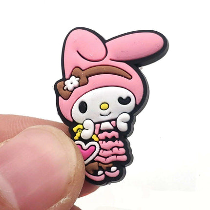Kuromi Delight Shoe Charm: Whimsical Footwear Enhancement - Très Elite