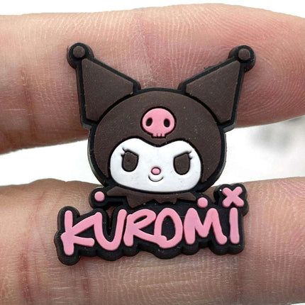 Kuromi Delight Shoe Charm: Whimsical Footwear Enhancement - Très Elite