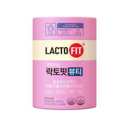 Lacto Fit Probiotics Beauty For Skin And Gut Health 120g 60 Sticks - Très Elite