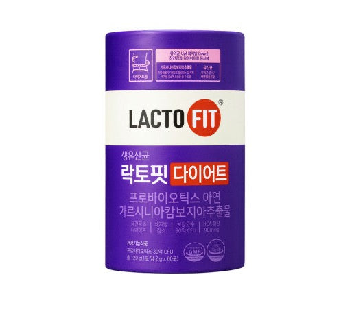 Lacto Fit Probiotics Diet 60 Sticks With Garcinia Cambogia For Weight Loss - Très Elite