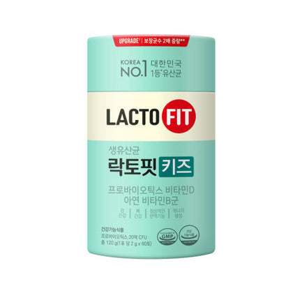 Lacto Fit Probiotics Kids 60 Sticks 120g Immune And Digestive Support - Très Elite