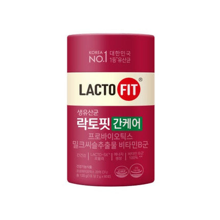 Lacto Fit Probiotics Liver Care With Milk Thistle And B Vitamins - Très Elite