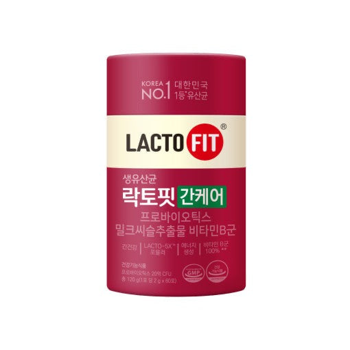 Lacto Fit Probiotics Liver Care With Milk Thistle And B Vitamins - Très Elite