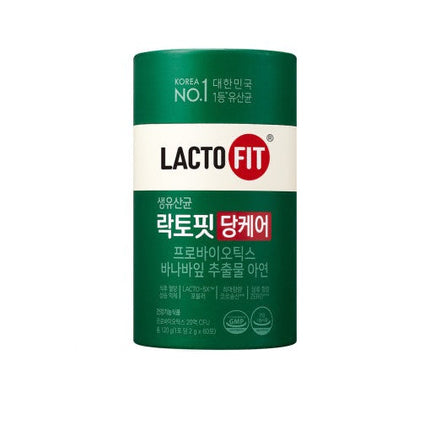Lacto Fit Probiotics Sugar Care Banaba Immune Support 60 Sticks - Très Elite
