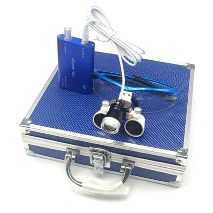 LED Dental Loupes: Adjustable Magnification with Comfortable Working Distance - Très Elite