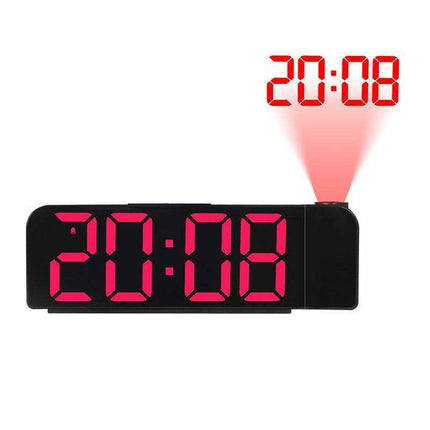 LED Digital Alarm Clock with Time Projection Function..