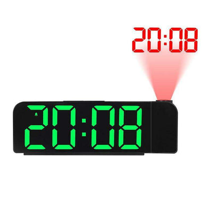 LED Digital Alarm Clock with Time Projection Function..