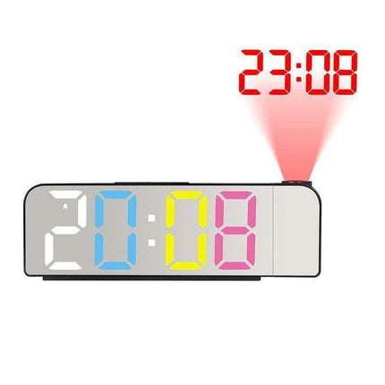 LED Digital Alarm Clock with Time Projection Function..