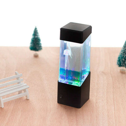 LED Jellyfish Aquarium Lamp Night Light USB Powered - Très Elite