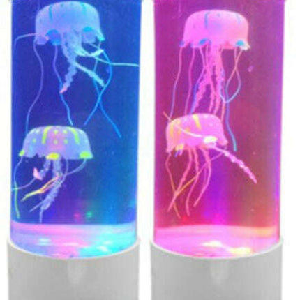 LED Jellyfish Aquarium Lamp Night Light USB Powered - Très Elite