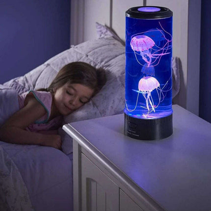 LED Jellyfish Aquarium Lamp Night Light USB Powered - Très Elite