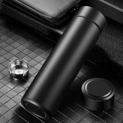LED Temperature Display Smart Stainless Steel Thermos - 500ML Business Travel Companion - Très Elite