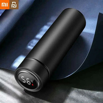 LED Temperature Display Smart Stainless Steel Thermos - 500ML Business Travel Companion - Très Elite