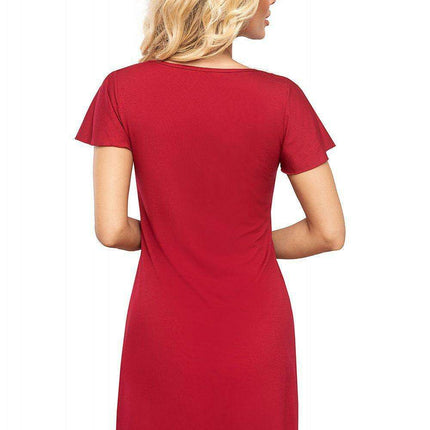 Lace-Trimmed Elegant Nightshirt - Très Elite