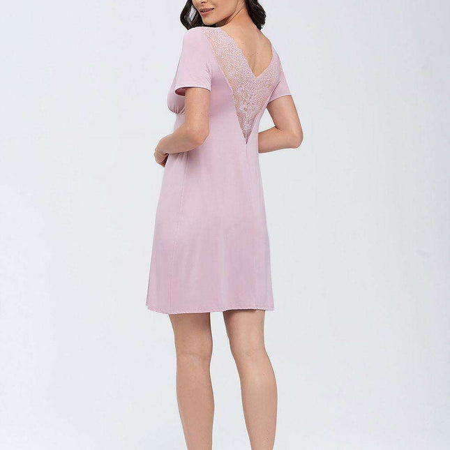 Lace-Trimmed Nightgown Babella: Where Comfort Meets Elegance