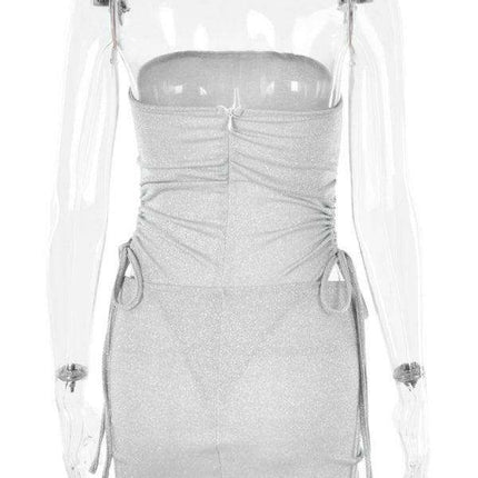 Lace-Up Skirt Set with Figure-Enhancing Design - Très Elite