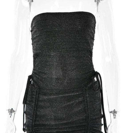 Lace-Up Skirt Set with Figure-Enhancing Design - Très Elite