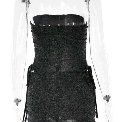 Lace-Up Skirt Set with Figure-Enhancing Design - Très Elite